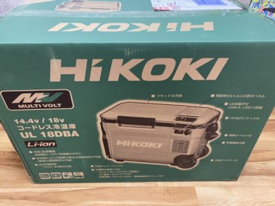 HIKOKI ポータブル冷温庫 UL18DBA 25L