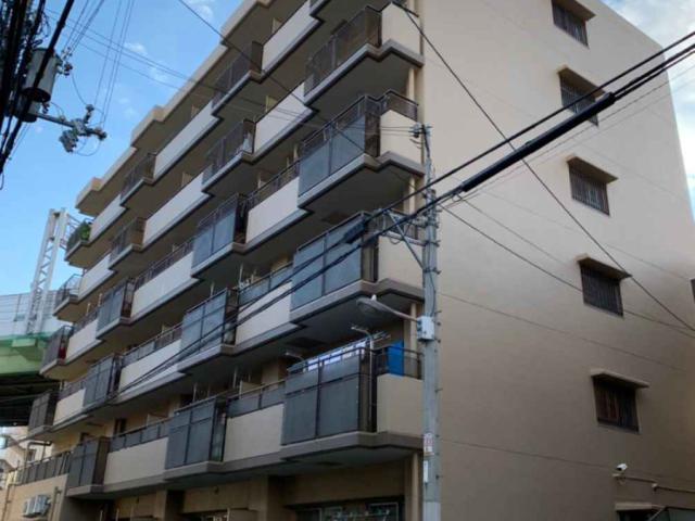 朝日プラザ北田辺601号室 2LDK 仲介手数料半額対象 角住戸リフォーム済 大阪市東住吉区北田辺5丁目