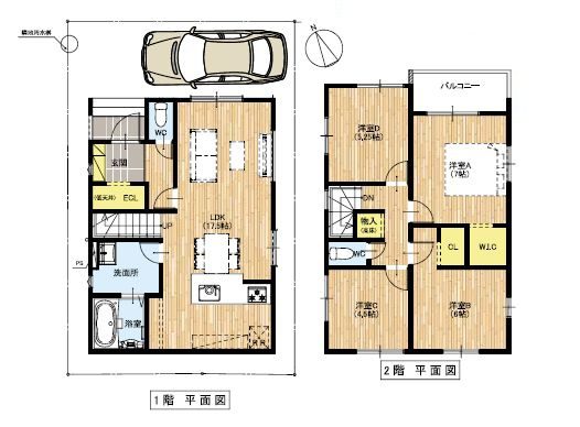 [新築]戸建 4LDK 駐車1台可 堺市堺区老松町2丁